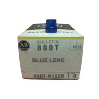 Allen-Bradley 800TN122B Blue Replacement Lens 18mm