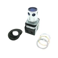 Allen-Bradley 800TQAH2B Illuminated Extended Blue Head Pushbutton