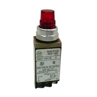 Allen-Bradley 800TPST16R Pilot Light Red 18mm Transformer 120V AC