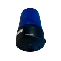 Allen-Bradley 855BLS24RH6 Blue Rotating Halogen Beacon