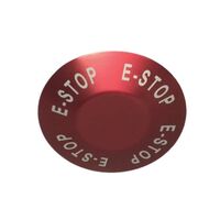 Allen-Bradley 800TN210RE Red Emergency Stop Pushbutton Cap