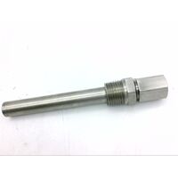 Allen-Bradley 837N15 Type 316 Stainless Steel Remote Armored Capillary Thermostat Well