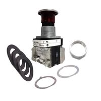 Allen-Bradley 800TFXQ24RA Illuminated Push-Pull Mushroom Head Push Button