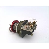 Allen-Bradley 800TE2433M6A Cylinder Lock Push Button 30mm Mushroom Red