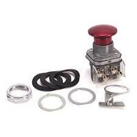 Allen-Bradley 800TD6QA4 Red Mushroom Head Push Button