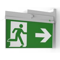 All-In-One 24m LED Exit Luminaire - Gen2 (All-In-One 24m Running Man LED Exit Luminaire Gen2)