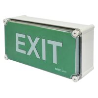 DIFFUSER WP EXIT WALL NO ARROW (Diffuser to suit MLEDLPWP Exit - Wall Mount (No Arrow))