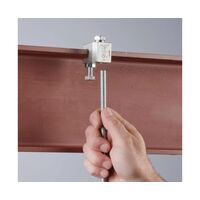 CADDY BEAM CLAMP WITH M10 ROD LOCK (Caddy quick fit beam clamp with M10 Rod Lock)
