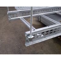 CADDY L BRACKET WITH M10 ROD LOCK (Caddy  lL bracket with M10 Rod Lock)