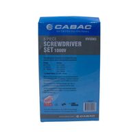Screw Driver Set  8Pce 1000V VDE (SCREW DRIVER SET  8PCE 1000V VDE)