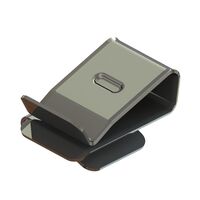 SOLAR CABLE CLIP SS304 0 DEGREE 2 X 4MM (Cabac Solar Cable Clip Stainless Steel 304 0 Degree 2 x 4mm²)