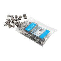 SOLAR CABLE CLIP SS304 0 DEGREE 2 X 4MM (Cabac Solar Cable Clip Stainless Steel 304 0 Degree 2 x 4mm²)