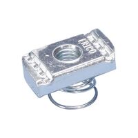 CADDY STRUT NUT W/ SPRING M8 (Caddy Strut Nut with Spring M8)