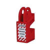 CB LOCKOUT MED RED (CB Lockout Med Red)
