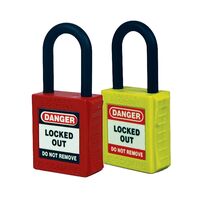 DIELECTRIC PADLOCK KEY ALIKE - RED (Dielectric Padlock Key Alike - Red)