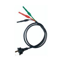 Aust. Plug to 3 Core Banana Plug Adaptor (Aust. Plug to 3 Core Banana Plug Adaptor)