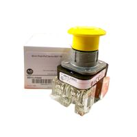 Allen-Bradley 800TCFX9A5 Push Button Mushroom Head Yellow