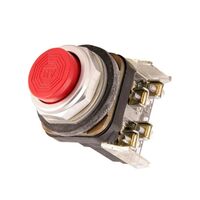 Allen-Bradley 800TB6A Momentary Push Button Red Extended Head