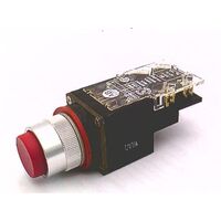 Allen-Bradley 800MRB6AK Red Momentary Push Button
