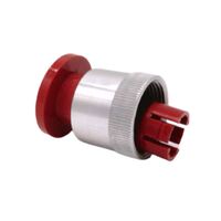 Allen-Bradley 800MRN56R Red Mushroom Head Pushbutton Cap