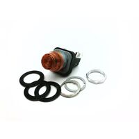 Allen-Bradley 800TQ20A Amber Pilot Light 30.5mm Metal Type 4/13