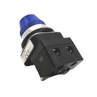 Allen-Bradley 800TQH2B Blue LED Pilot Light 30mm