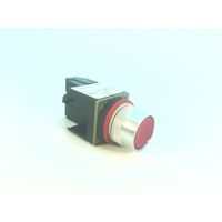 Allen-Bradley 800MRA6 Red Flush Head Momentary Pushbutton
