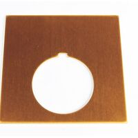 Allen-Bradley 800TX642 Legend Plate Standard O I Text Gray