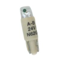 Allen-Bradley 800TN62G Green LED Cluster Lamp 24 VDC