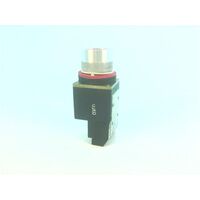 Allen-Bradley 800MRA6 Red Flush Head Momentary Pushbutton