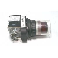Allen-Bradley 800HQRAH2R Momentary Pushbutton with LED