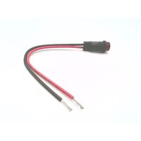Allen-Bradley 800L12L24R 12mm Red LED Indicator Light 24 VDC