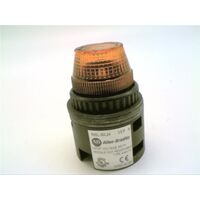Allen-Bradley 800L30L24A Amber LED Pilot Indicator Light 30.5mm 24V AC/DC