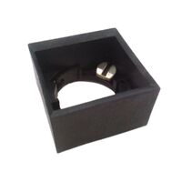 Allen-Bradley 800MBN16 Black Square Bezel for Pushbutton Switch