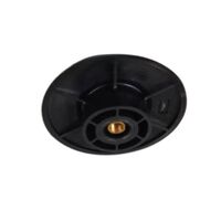 Allen-Bradley 800TN247B Black Jumbo Mushroom Cap for 30mm Push Button