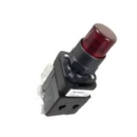 Allen-Bradley 800HQRBH2R Momentary Pushbutton 30mm Red Guarded Head