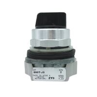 Allen-Bradley 800TJ5 3-Position Selector Switch with Spring Return