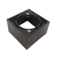 Allen-Bradley 800MBN16 Black Square Bezel for Pushbutton Switch