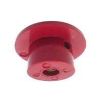 Allen-Bradley 800TN246R Replacement Red Plastic Mushroom Colour Cap
