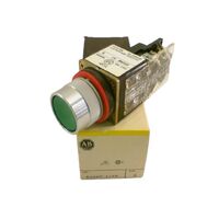 Allen-Bradley 800MRA1AK Momentary Contact Push Button Green