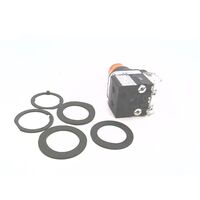 Allen-Bradley 800HQRBH2A 30mm Momentary Amber LED Pushbutton