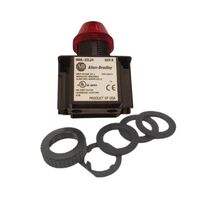 Allen-Bradley 800L22L24R Hevi Duty Industrial LED Pilot Light 24V AC/DC Red