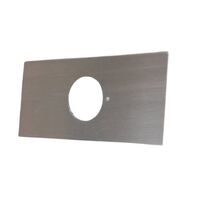 Allen-Bradley 800HY59J Pushbutton Legend Plate Jumbo Size Grey