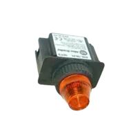 Allen-Bradley 800L18L24A Amber LED Pilot Indicator Light 24V AC/DC