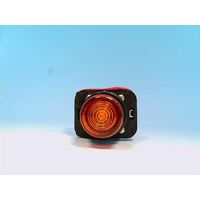 Allen-Bradley 800HQRTH2A Amber LED Pilot Light 30mm Full Voltage Push-to-Test