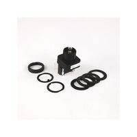 Allen-Bradley 800HQRBH2R Momentary Pushbutton 30mm Red Guarded Head