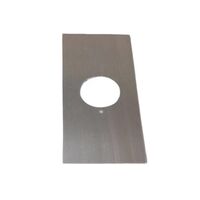 Allen-Bradley 800HY59J Pushbutton Legend Plate Jumbo Size Grey