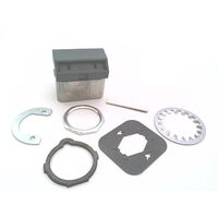 Allen-Bradley 800HWK4 30mm Momentary Pushbutton with Flip Lever Operator