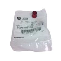 Allen-Bradley 800TN122R Red Lens Replacement for 18mm 800T Series Pushbutton