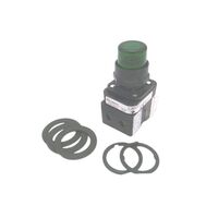 Allen-Bradley 800HQRBH2G Momentary Pushbutton Green LED 30mm